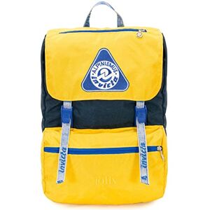 Invicta Backpack Jolly III Vintage Special Edition Yellow Blue Original PC Holder Invicta Backpack Jolly III Vintage Special Edition Yellow Blue Original PC Holder