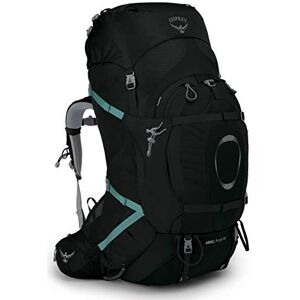 Osprey Ariel Plus 85L Women's Backpacking Backpack, Black, WM/L Osprey Ariel Plus 85L Women's Backpacking Backpack, Black, WM/L