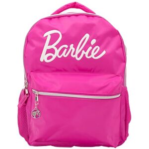 Accessory Innovations AI Barbie Backpack for Girls, Bookbag with Adjustable Shoulder Straps & Padded Back, Barbie Pink 16 Inch Schoolbag with Raised Embroidered Logo, Durable School Bag for Kids, Accessory Innovations AI Barbie Backpack for Girls, Bookbag with Adjustable Shoulder Straps & Padded Back, Barbie Pink 16 Inch Schoolbag with Raised Embroidered Logo, Durable School Bag for Kids,
