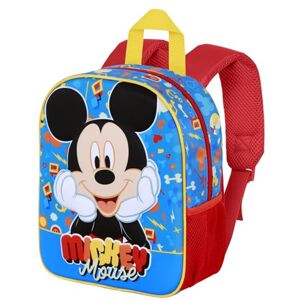 Disney Mickey Mouse Glad-Elite 3D Backpack, Blue, 26 x 31 cm, Capacity 8 L Disney Mickey Mouse Glad-Elite 3D Backpack, Blue, 26 x 31 cm, Capacity 8 L