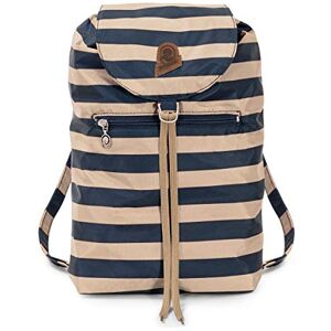 Invicta Backpack, VINTAGE HERITAGE; Minisac Drawstring Backpack, Casual Daypack, Unisex, One Size 8 LT, For Day Trips & Free Time, with Hip-Belt, packable, Italian Design, bicolor beige/blue Invicta Backpack, VINTAGE HERITAGE; Minisac Drawstring Backpack, Casual Daypack, Unisex, One Size 8 LT, For Day Trips & Free Time, with Hip-Belt, packable, Italian Design, bicolor beige/blue