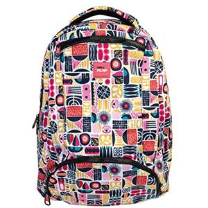MILAN Mochila Escolar, Capacidad 28l Shapes Casual Daypack, 48 cm, Pink (Rosa) MILAN Mochila Escolar, Capacidad 28l Shapes Casual Daypack, 48 cm, Pink (Rosa)
