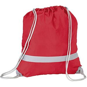 eBuyGB Pack of 10 High Visibility Reflective Drawstring Rucksack Casual Daypack, 2.7 L (Red) eBuyGB Pack of 10 High Visibility Reflective Drawstring Rucksack Casual Daypack, 2.7 L (Red)