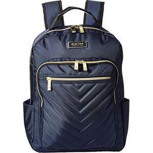Kenneth Cole REACTION Women's Chelsea Backpack Chevron Quilted 15-Inch Laptop & Tablet Fashion Bookbag Daypack, Navy, One Size Kenneth Cole REACTION Women's Chelsea Backpack Chevron Quilted 15-Inch Laptop & Tablet Fashion Bookbag Daypack, Navy, One Size
