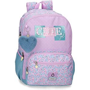 Enso Cute girl Purple Double Compartment School Backpack 32x44x17 cms Polyester 23.94L Enso Cute girl Purple Double Compartment School Backpack 32x44x17 cms Polyester 23.94L