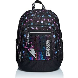 Seven Backpack, Advanced, DANCE PARTY Knapsack Padded School Bag, Book Bag, One Size for Teen, Girls&Boys, Large Capacity, For School, Sport & Free Time, Laptop Sleeve, Italian Design, black, Seven Backpack, Advanced, DANCE PARTY Knapsack Padded School Bag, Book Bag, One Size for Teen, Girls&Boys, Large Capacity, For School, Sport & Free Time, Laptop Sleeve, Italian Design, black,