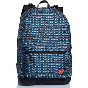 Seven The Double Ledwall, Unisex Reversible Backpack with LED Shoulder Straps Kids, Blue, One Size Seven The Double Ledwall, Unisex Reversible Backpack with LED Shoulder Straps Kids, Blue, One Size