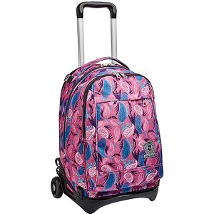 Invicta Rolling backpack, NEW Tech PAISLEY Wheeled Book Bag, 3 in 1, Detachable Backpack + Trolley, for Teen, Girls&Boys, For School, Sport, Free Time, Laptop Sleeve, Italian Design, pink Invicta Rolling backpack, NEW Tech PAISLEY Wheeled Book Bag, 3 in 1, Detachable Backpack + Trolley, for Teen, Girls&Boys, For School, Sport, Free Time, Laptop Sleeve, Italian Design, pink
