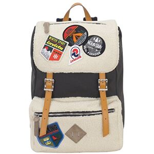 Invicta Backpack, JOLLY BEAR PATCH Knapsack, Casual Daypack, For Office, Day Trips & Commuting, For School, Sport, Free Time, 14'' Laptop Sleeve, Italian Design, gray/white Invicta Backpack, JOLLY BEAR PATCH Knapsack, Casual Daypack, For Office, Day Trips & Commuting, For School, Sport, Free Time, 14'' Laptop Sleeve, Italian Design, gray/white