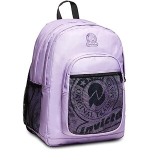 Invicta Double Compartment Backpack, Dial, Purple, School and Leisure Invicta Double Compartment Backpack, Dial, Purple, School and Leisure