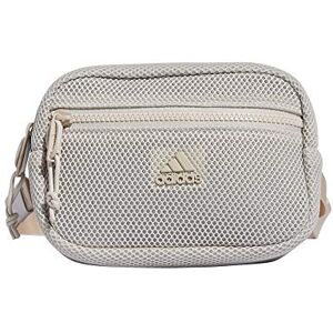 adidas Unisex-Adult Airmesh Waist Pack/Travel Bag, Alumina Beige, One Size adidas Unisex-Adult Airmesh Waist Pack/Travel Bag, Alumina Beige, One Size