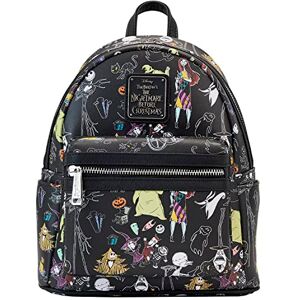 Loungefly x Nightmare Before Christmas Women's Allover-Print Character Mini Backpack Loungefly x Nightmare Before Christmas Women's Allover-Print Character Mini Backpack
