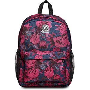 Invicta Ollie Single-Compartment Backpack, Roses, Pink, School and Leisure Invicta Ollie Single-Compartment Backpack, Roses, Pink, School and Leisure