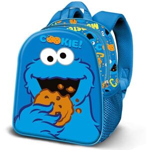 KARACTERMANIA Sesame Street Cookie Monster Eat-Elite 3D Backpack, Blue, 25 x 30 cm, Capacity 7 L KARACTERMANIA Sesame Street Cookie Monster Eat-Elite 3D Backpack, Blue, 25 x 30 cm, Capacity 7 L