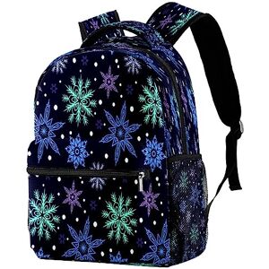 Generic Various Falling Snowflakes Daypack Backpack School Bag Casual Book Pack Generic Various Falling Snowflakes Daypack Backpack School Bag Casual Book Pack