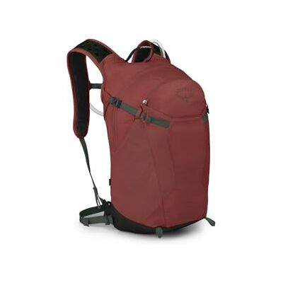 Osprey Sportlite 20L Unisex Hiking Backpack with Hydraulics Reservoir, Acorn/Bonsai Osprey Sportlite 20L Unisex Hiking Backpack with Hydraulics Reservoir, Acorn/Bonsai