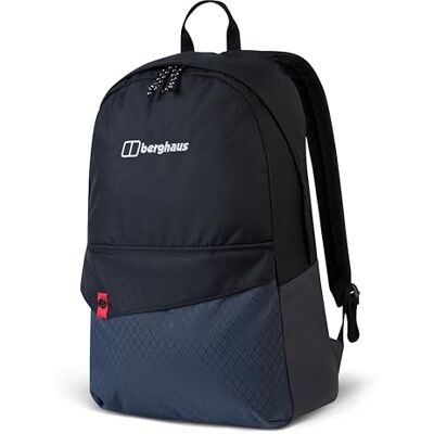 Berghaus Unisex Brand Bag 25 Litre Backpack Comfortable Fit Durable Design Rucksack for Men and Women Day Packs, Jet Black/Carbon, One Size Berghaus Unisex Brand Bag 25 Litre Backpack Comfortable Fit Durable Design Rucksack for Men and Women Day Packs, Jet Black/Carbon, One Size