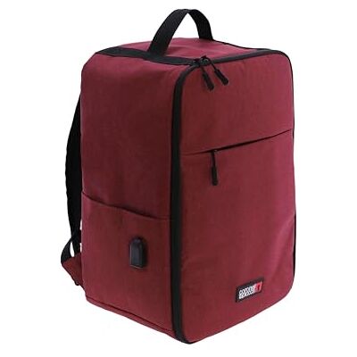 Coronel Tapiocca Airplane cabin travel backpack 40x20x25 Ryanair backpack 40x20x25 Travel cabin backpack Travel backpack adapted for any trip and airline, Coronel Tapioca, red, Estándar, Daypack Coronel Tapiocca Airplane cabin travel backpack 40x20x25 Ryanair backpack 40x20x25 Travel cabin backpack Travel backpack adapted for any trip and airline, Coronel Tapioca, red, Estándar, Daypack