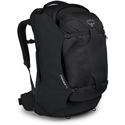 Osprey Fairview Women's Travel Pack, 70L, Black, O/S Osprey Fairview Women's Travel Pack, 70L, Black, O/S