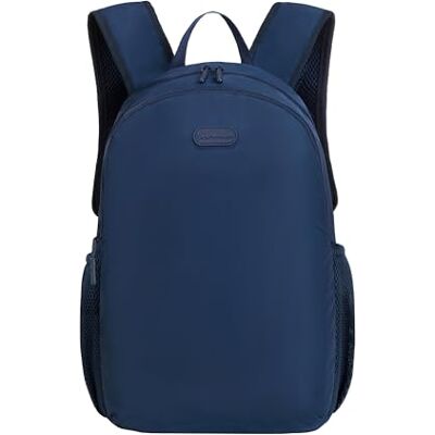 Travelon Unisex's Packable Daypack, Navy, 11”W x 17”H x 7”D Travelon Unisex's Packable Daypack, Navy, 11”W x 17”H x 7”D