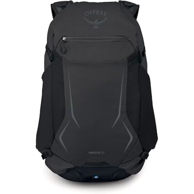 Osprey Hikelite Unisex Hiking Bag, 32L, Raven Black Osprey Hikelite Unisex Hiking Bag, 32L, Raven Black