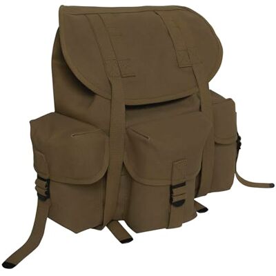 ROTHCO G.I. Type Heavyweight Mini Alice Pack Military Rucksack, Olive Drab, 16" x 13" x 7", Rucksack Backpacks ROTHCO G.I. Type Heavyweight Mini Alice Pack Military Rucksack, Olive Drab, 16" x 13" x 7", Rucksack Backpacks