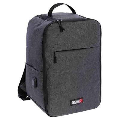 Coronel Tapiocca Ryanair 40 x 20 x 25 Cabin Backpack Suitable for All Travel and Airline, Soho Man, grey, Estándar, Daypack Coronel Tapiocca Ryanair 40 x 20 x 25 Cabin Backpack Suitable for All Travel and Airline, Soho Man, grey, Estándar, Daypack