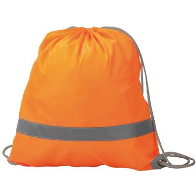 eBuyGB Pack of 50 High Visibility Reflective Drawstring Rucksack Casual Daypack, 2.7 L, Orange eBuyGB Pack of 50 High Visibility Reflective Drawstring Rucksack Casual Daypack, 2.7 L, Orange