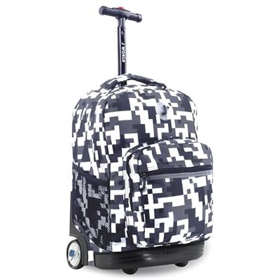 J World New York Sunrise Rolling Backpack Casual Daypack, 18 cm, 34.50 L, Camo J World New York Sunrise Rolling Backpack Casual Daypack, 18 cm, 34.50 L, Camo