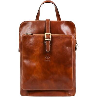 Time Resistance Leather Backpack Convertible to Shoulder Bag Full Grain Real Leather Travel Satchel Rucksack Time Resistance Leather Backpack Convertible to Shoulder Bag Full Grain Real Leather Travel Satchel Rucksack