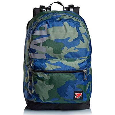 Seven The Double Backpack Camo Royal -Reversible -Army Green Seven The Double Backpack Camo Royal -Reversible -Army Green