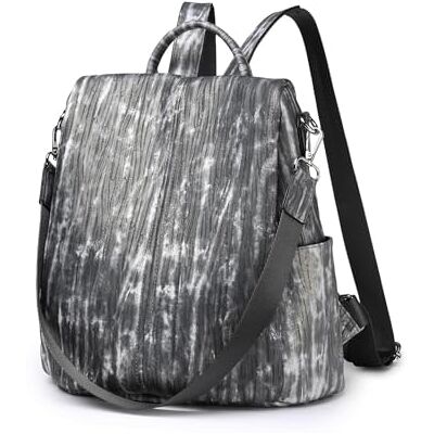 Miss Lulu Women Travel Backpack Small Rucksack Anti-theft Nylon Travel Backpack Purses Ladies Design Handbag Girls Waterproof Shoulder Bag for School Cyclism (BLACK) Miss Lulu Women Travel Backpack Small Rucksack Anti-theft Nylon Travel Backpack Purses Ladies Design Handbag Girls Waterproof Shoulder Bag for School Cyclism (BLACK)