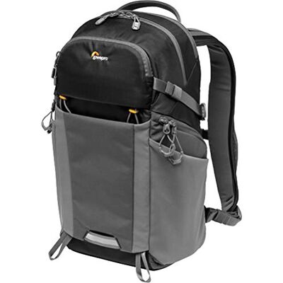 Lowepro LP37260-PWW Photo Active Outdoor Camera Backpack, QuickShelf Dividers, fits 12inch Laptop/2L Hydration, for Mirrorless, Sony, Canon, Nikon, Lenses, Gimbal, Drone, DJI, Osmo, Mavic, Black/Grey Lowepro LP37260-PWW Photo Active Outdoor Camera Backpack, QuickShelf Dividers, fits 12inch Laptop/2L Hydration, for Mirrorless, Sony, Canon, Nikon, Lenses, Gimbal, Drone, DJI, Osmo, Mavic, Black/Grey