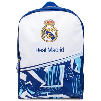 Hy-Pro Officially Licensed Real Madrid CF Storm Large Backpack Lightweight, Rucksack, School, Great Football Gift, Real Madrid Merchandise Hy-Pro Officially Licensed Real Madrid CF Storm Large Backpack Lightweight, Rucksack, School, Great Football Gift, Real Madrid Merchandise