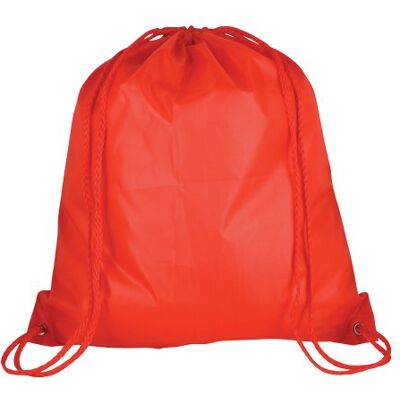 eBuyGB Pack of 10 Drawstring Rucksack Gym Bag Children's Backpack, 41 cm, 2.7 L, Red eBuyGB Pack of 10 Drawstring Rucksack Gym Bag Children's Backpack, 41 cm, 2.7 L, Red