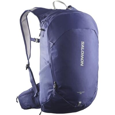 Salomon TRAILBLAZER 20 Versatile Hiking Pack Superior Fabrics, 20L Storage, Stretch Side Pockets, Ultra-Comfy Harness, Suitable for Day Hikes & Commutes Salomon TRAILBLAZER 20 Versatile Hiking Pack Superior Fabrics, 20L Storage, Stretch Side Pockets, Ultra-Comfy Harness, Suitable for Day Hikes & Commutes