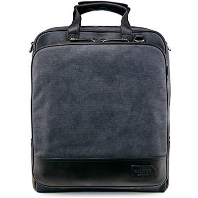 Picard The Force Men's Rucksack Made of Genuine Leather, One Size, Width 9.5 cm, Height 40 cm, Length 31 cm, with Zip, Business, Jeans Colour, Standard Size, Backpack Picard The Force Men's Rucksack Made of Genuine Leather, One Size, Width 9.5 cm, Height 40 cm, Length 31 cm, with Zip, Business, Jeans Colour, Standard Size, Backpack