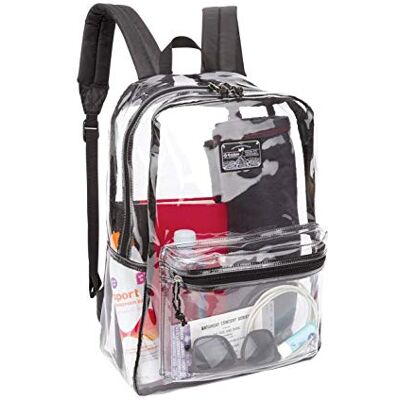 Outdoor Products Clear Pass Daypack, Black Outdoor Products Clear Pass Daypack, Black