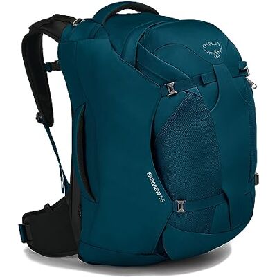 Osprey Women's Fairview 55 Backpack, Blue, One Size Osprey Women's Fairview 55 Backpack, Blue, One Size