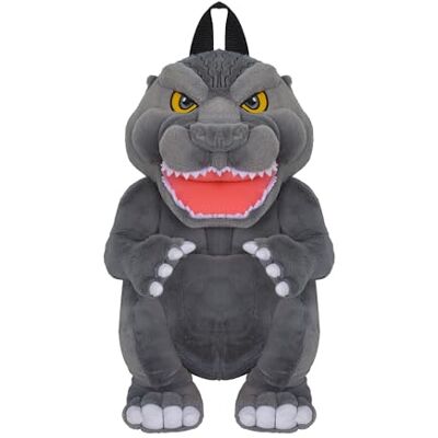 Concept One Godzilla Mini Backpack, Plush Small Travel Bag Purse for Men and Women, Adjustable Shoulder Straps, Grey, 14 Inch, Grey, One Size, Godzilla Mini Backpack, Plush Small Travel Bag Purse for Concept One Godzilla Mini Backpack, Plush Small Travel Bag Purse for Men and Women, Adjustable Shoulder Straps, Grey, 14 Inch, Grey, One Size, Godzilla Mini Backpack, Plush Small Travel Bag Purse for