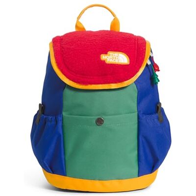 The North Face Kids Mini Explorer 10L Backpack, Tnf Red/Deep Grass Green The North Face Kids Mini Explorer 10L Backpack, Tnf Red/Deep Grass Green