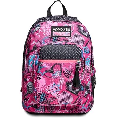 Seven 2010022A4-379 Backpack - Dimensions 33x20x43 cm Seven 2010022A4-379 Backpack - Dimensions 33x20x43 cm