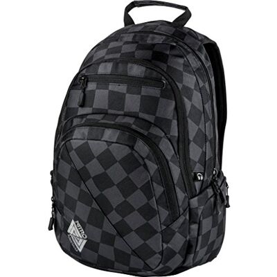 NITRO Stash Rucksack, Schulrucksack, Schoolbag, Daypack, Checker, 49 x 32 x 22 cm, 29 L, NITRO Stash Rucksack, Schulrucksack, Schoolbag, Daypack, Checker, 49 x 32 x 22 cm, 29 L,