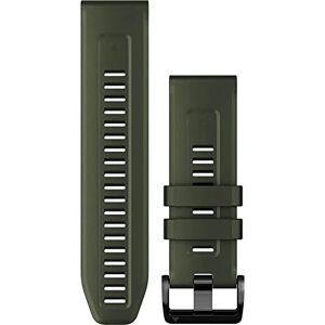 Garmin QuickFit Watch Bands (26mm), suitable for selected fēnix-, epix-, Descent-, D2-, Instinct-, Forerunner- and Tactix series smartwatches, Original accessory, Silicone, Moss Garmin QuickFit Watch Bands (26mm), suitable for selected fēnix-, epix-, Descent-, D2-, Instinct-, Forerunner- and Tactix series smartwatches, Original accessory, Silicone, Moss