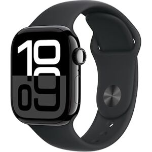 Apple Watch Series 10 GPS + Cellular 42 mm Smartwatch with Slate Titanium Case with Black Sport Band S/M. Fitness Tracker, ECG App, Always-On Retina Display, Water Resistant Apple Watch Series 10 GPS + Cellular 42 mm Smartwatch with Slate Titanium Case with Black Sport Band S/M. Fitness Tracker, ECG App, Always-On Retina Display, Water Resistant