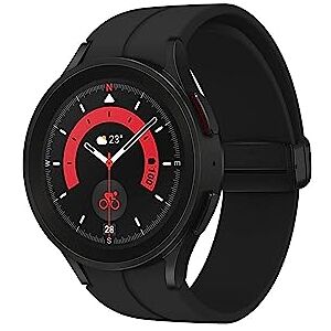 SAMSUNG Galaxy Watch5 Pro 45mm 4G LTE Smart Watch, Black Titanium, 3 Year Extended Warranty (UK Version) SAMSUNG Galaxy Watch5 Pro 45mm 4G LTE Smart Watch, Black Titanium, 3 Year Extended Warranty (UK Version)