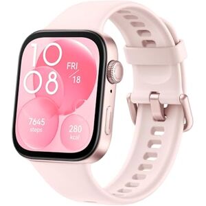Huawei WATCH FIT 3 Smartwatch for men women, iOS & Android, Up to 10 Days Battery Life, Bluetooth Calls, GPS Smartwatch, Aluminum Case, AMOLED Display, Health&Fitness Tracker, Pink strap Huawei WATCH FIT 3 Smartwatch for men women, iOS & Android, Up to 10 Days Battery Life, Bluetooth Calls, GPS Smartwatch, Aluminum Case, AMOLED Display, Health&Fitness Tracker, Pink strap