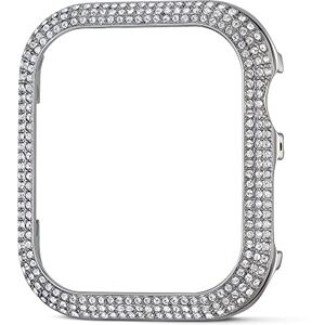 Swarovski Sparkling case compatible with Apple Watch, 40 mm, Silver tone Swarovski Sparkling case compatible with Apple Watch, 40 mm, Silver tone
