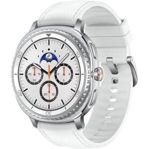 SAMSUNG Galaxy Watch8 Classic 46mm, AI Smart Watch with Cushion Design and Rotating Bezels, with Hybrid Band and Wearable Display, LTE, White, 3 Year Extended Warranty (UK Version) SAMSUNG Galaxy Watch8 Classic 46mm, AI Smart Watch with Cushion Design and Rotating Bezels, with Hybrid Band and Wearable Display, LTE, White, 3 Year Extended Warranty (UK Version)