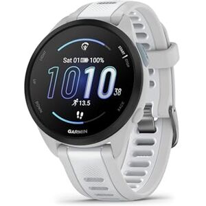 Garmin [Renewed Forerunner 165 Music GPS 43mm Running Smartwatch, Lightweight, AMOLED Touchscreen, Advanced Training & Insights, Safety & Tracking Features,up to 11 days Battery Life, White (Renewed) Garmin [Renewed Forerunner 165 Music GPS 43mm Running Smartwatch, Lightweight, AMOLED Touchscreen, Advanced Training & Insights, Safety & Tracking Features,up to 11 days Battery Life, White (Renewed)